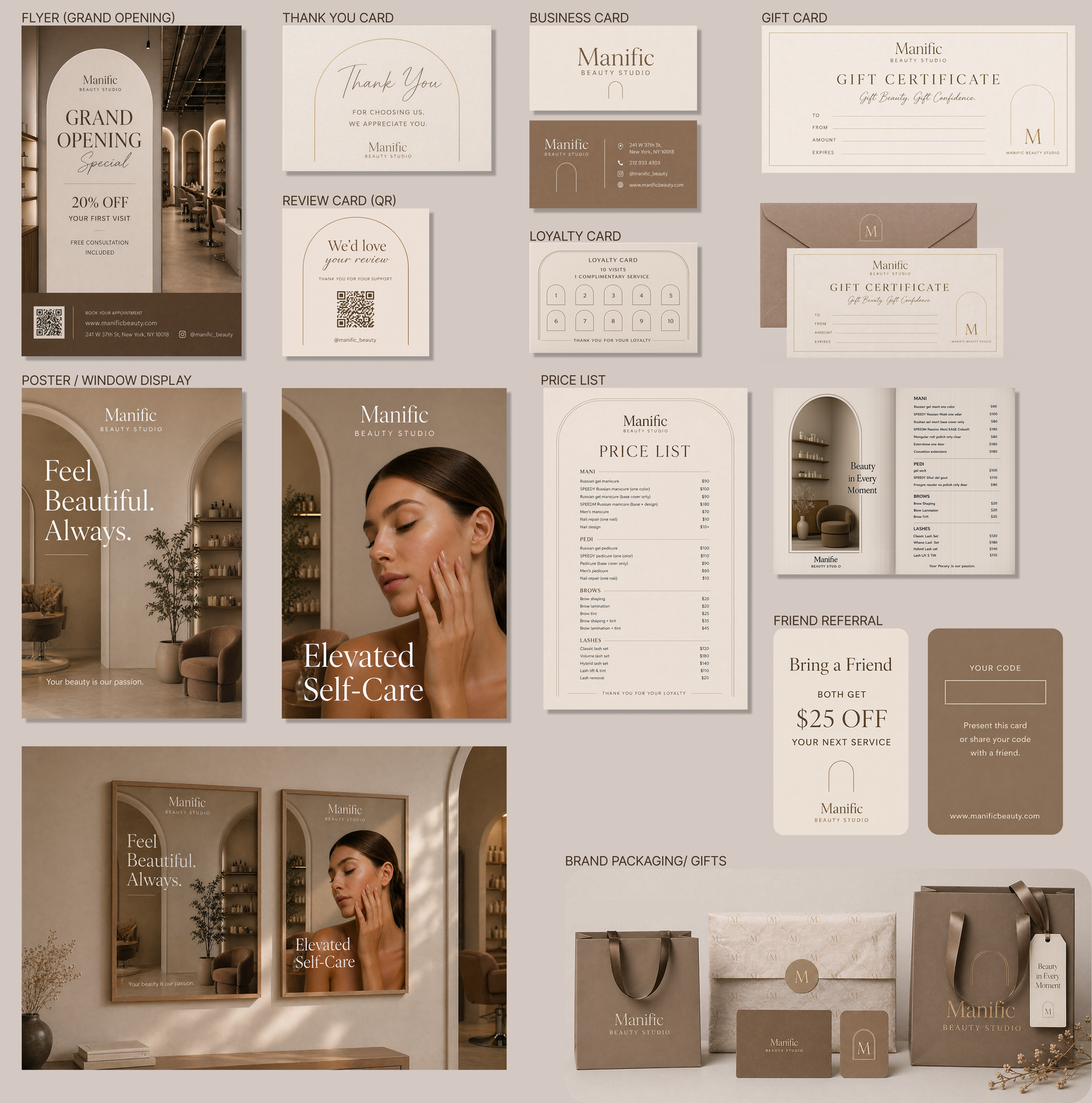 Manific full brand package
